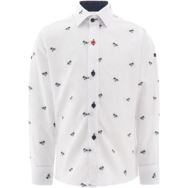 Palms Dress Shirt, White