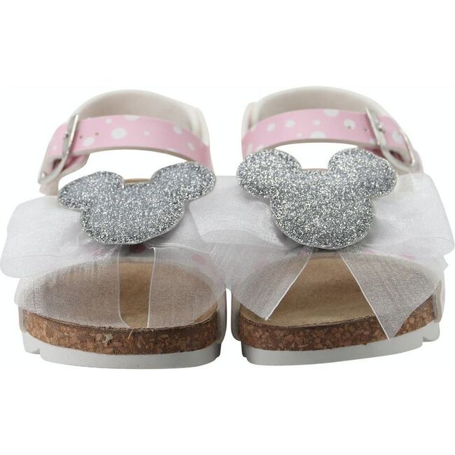 Minnie Motif Sandals, Pink