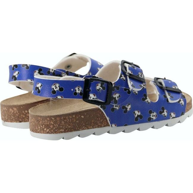 Mickey Print Sandals, Blue
