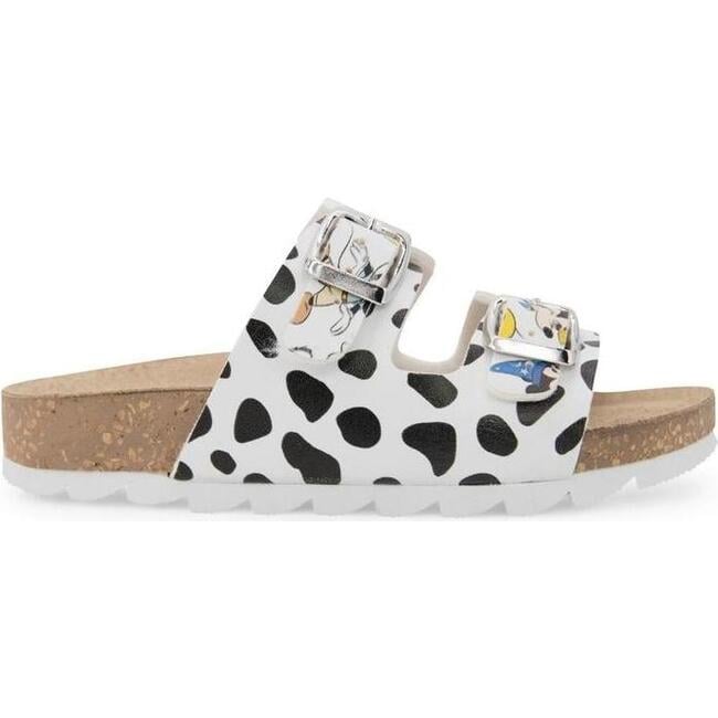 Disney Dalmatian Print Sandals, White