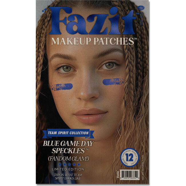 Blue Game Day Speckles