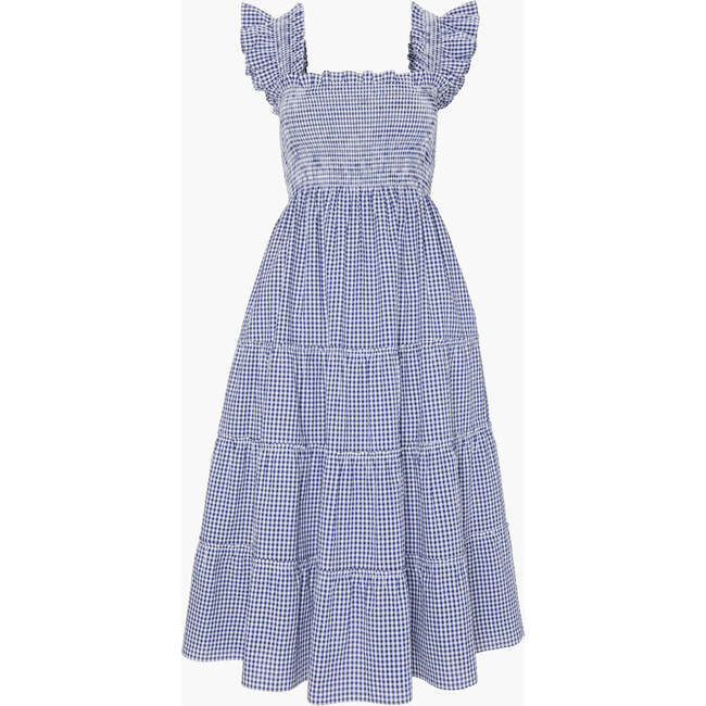 The Ellie Nap Dress, Navy Gingham - Dresses - 1