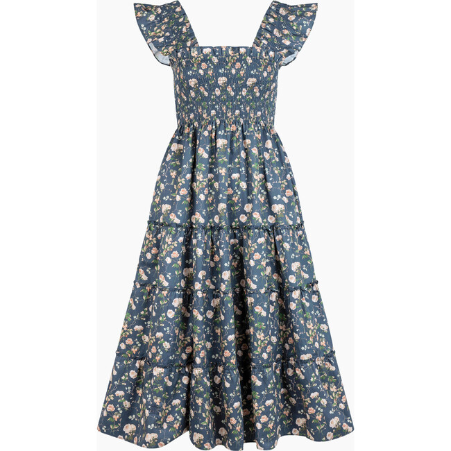 The Ellie Nap Dress, Navy Bluebonnet - Hill House Home Dresses | Maisonette