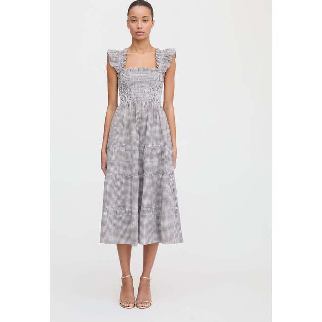 The Ellie Nap Dress, Chocolate Gingham - Dresses - 2