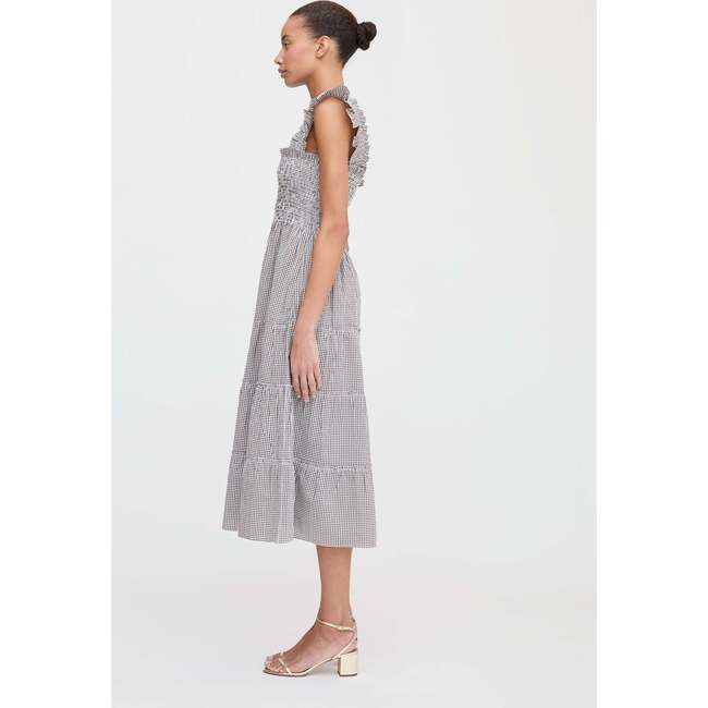The Ellie Nap Dress, Chocolate Gingham - Dresses - 3