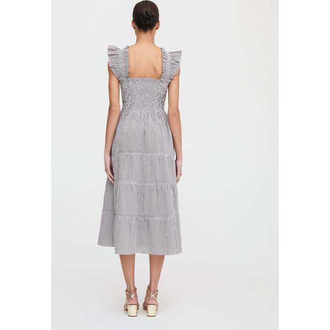 The Ellie Nap Dress, Chocolate Gingham - Dresses - 4