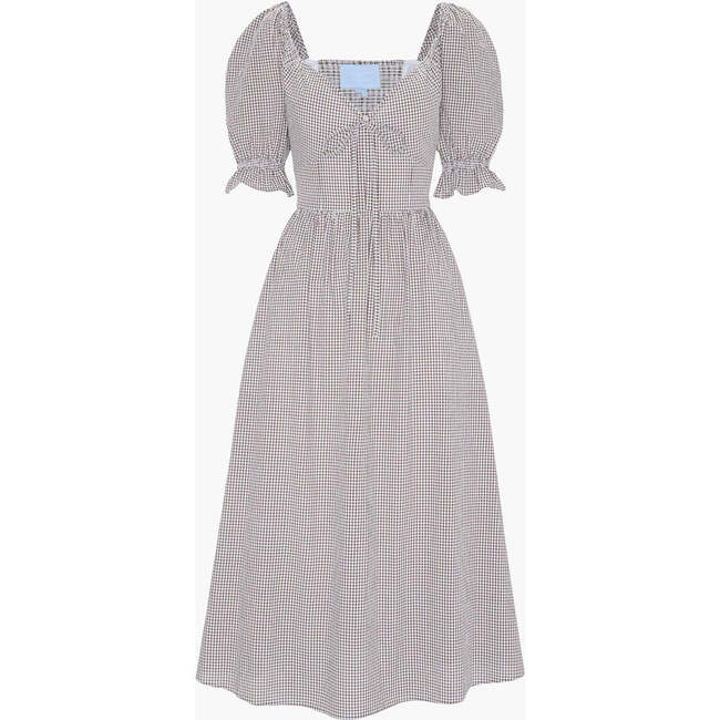 The Ophelia Dress, Chocolate Gingham