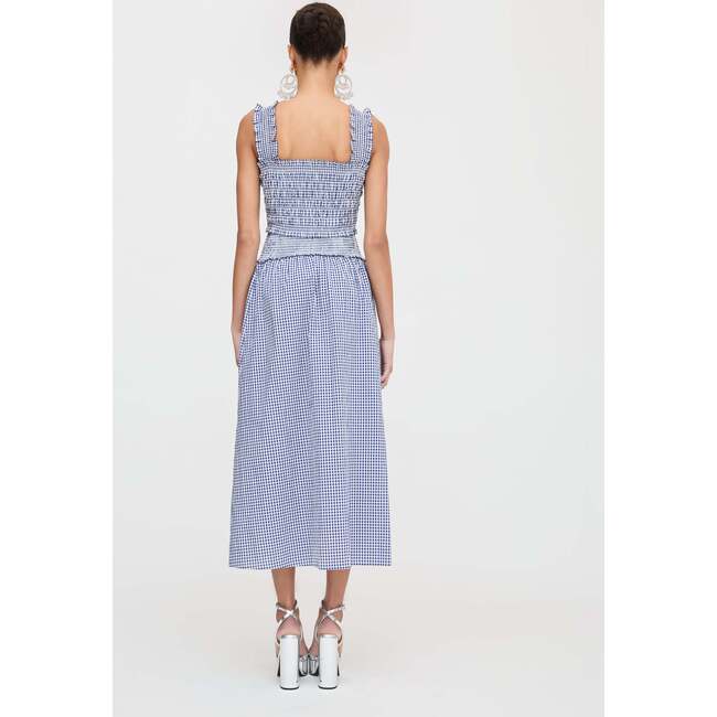 The Azalea Nap Top, Navy Gingham - Tank Tops - 6