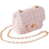Tweed Bag, Pale Pink - Bags - 1 - thumbnail