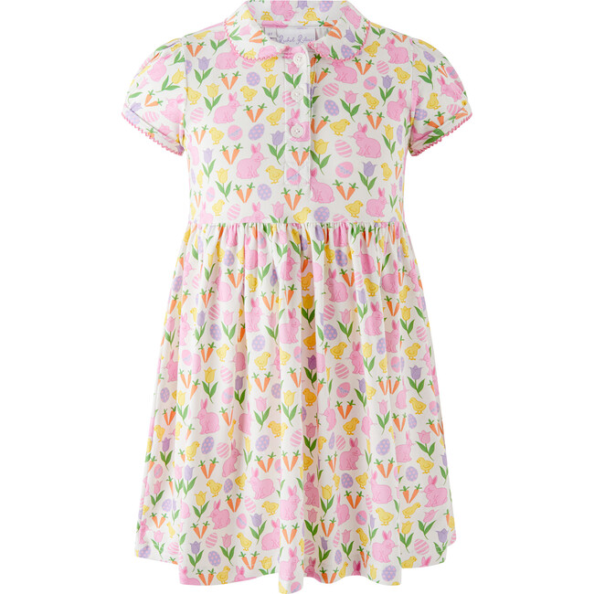 Spring Meadows Jersey Dress, Pink
