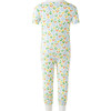 Spring Meadows Jersey Pajamas, Blue - Pajamas - 2