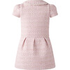 Tweed Dress, Pink - Dresses - 2