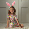 Spring Meadows Jersey Pajamas, Pink - Pajamas - 3