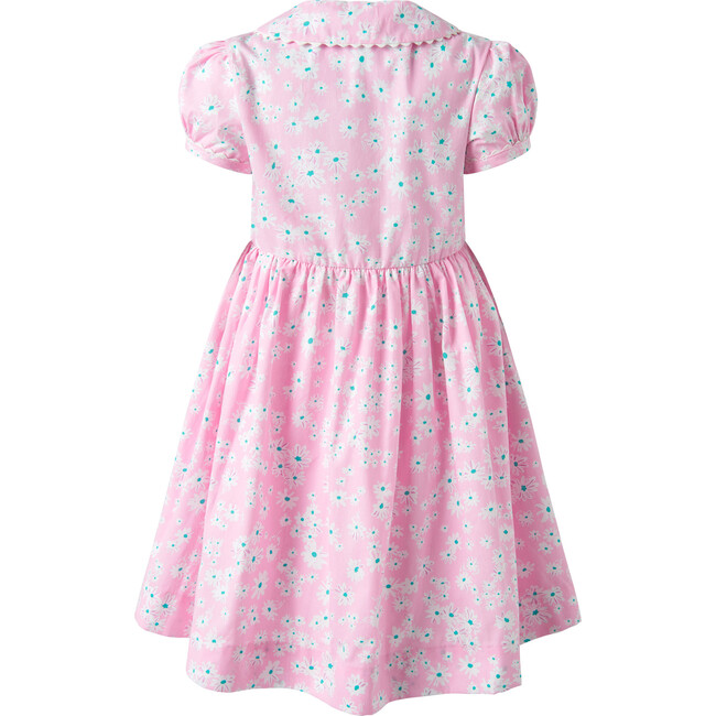 Daisy Button-Front Dress, Pink