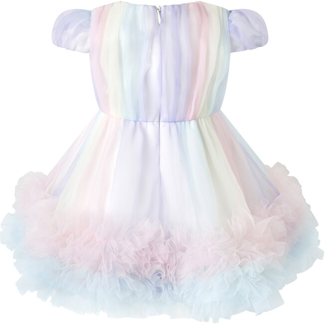 Baby Tulle Party Dress, Rainbow