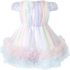 Baby Tulle Party Dress, Rainbow - Dresses - 2