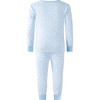 Pima Star Pajamas, Blue - Pajamas - 2