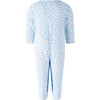 Pima Star Footie, Blue - Footie Pajamas - 2
