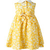 Daisy Peter Pan Collar Dress and Bloomers, Yellow - Dresses - 2