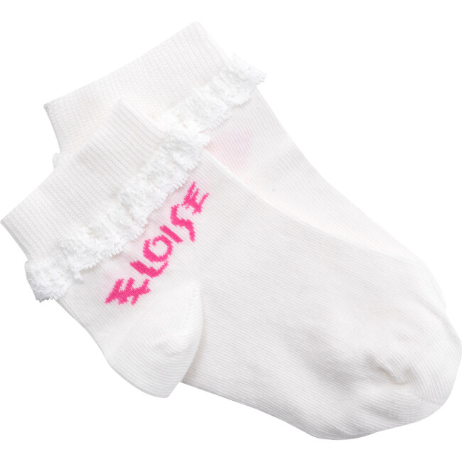 Eloise Ankle Socks, White
