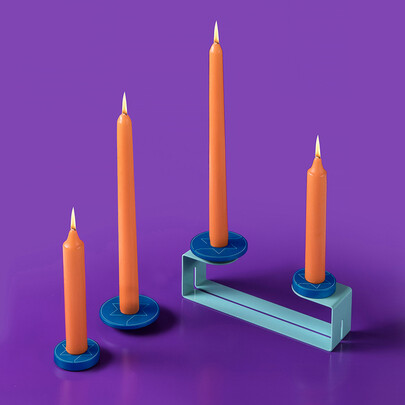 Chai Modern Home Menorahs & Candles