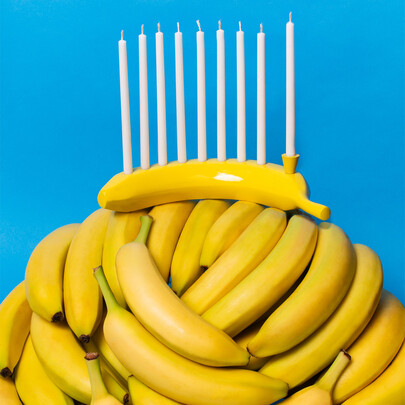 Banana Menorah