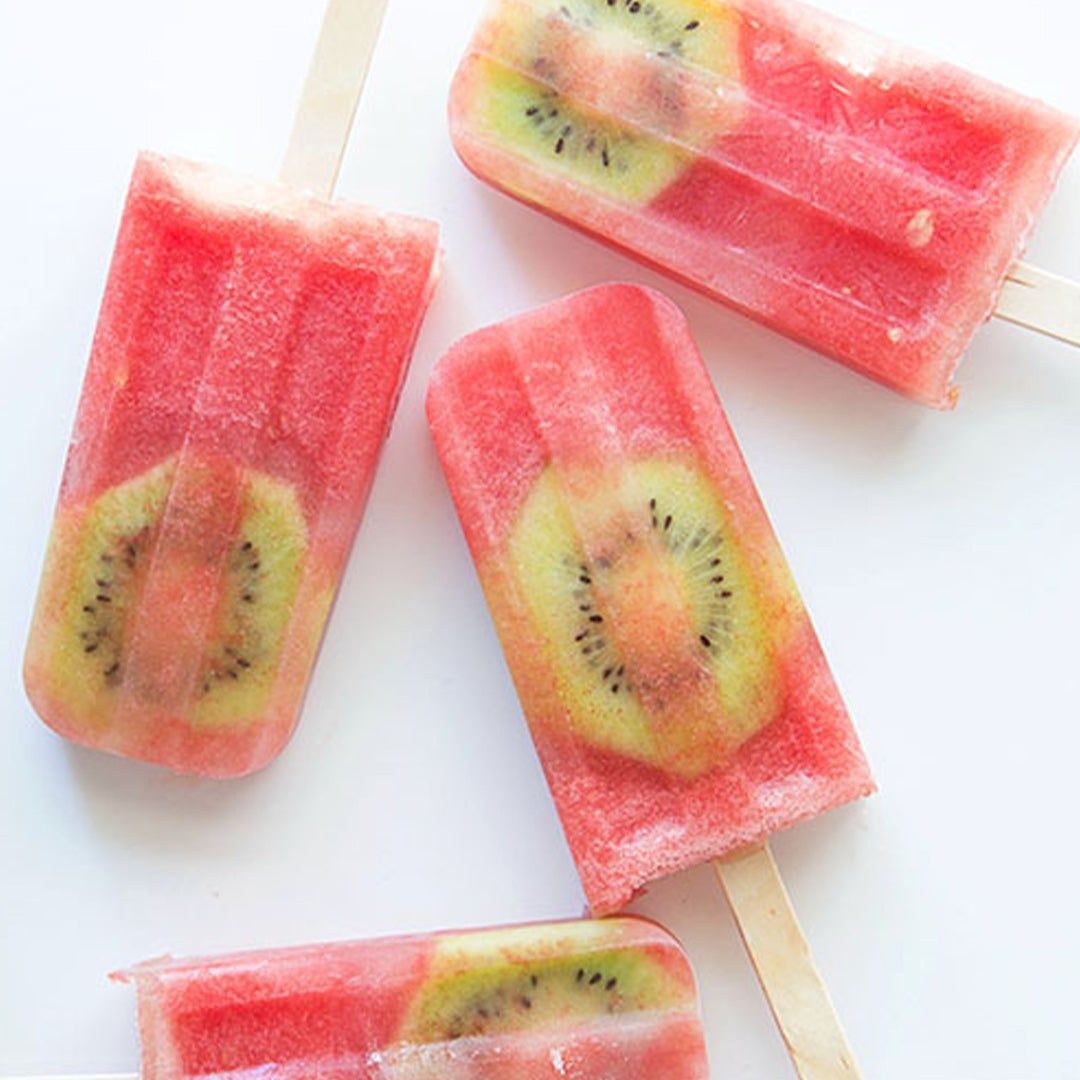 Watermelon and Kiwi Pops