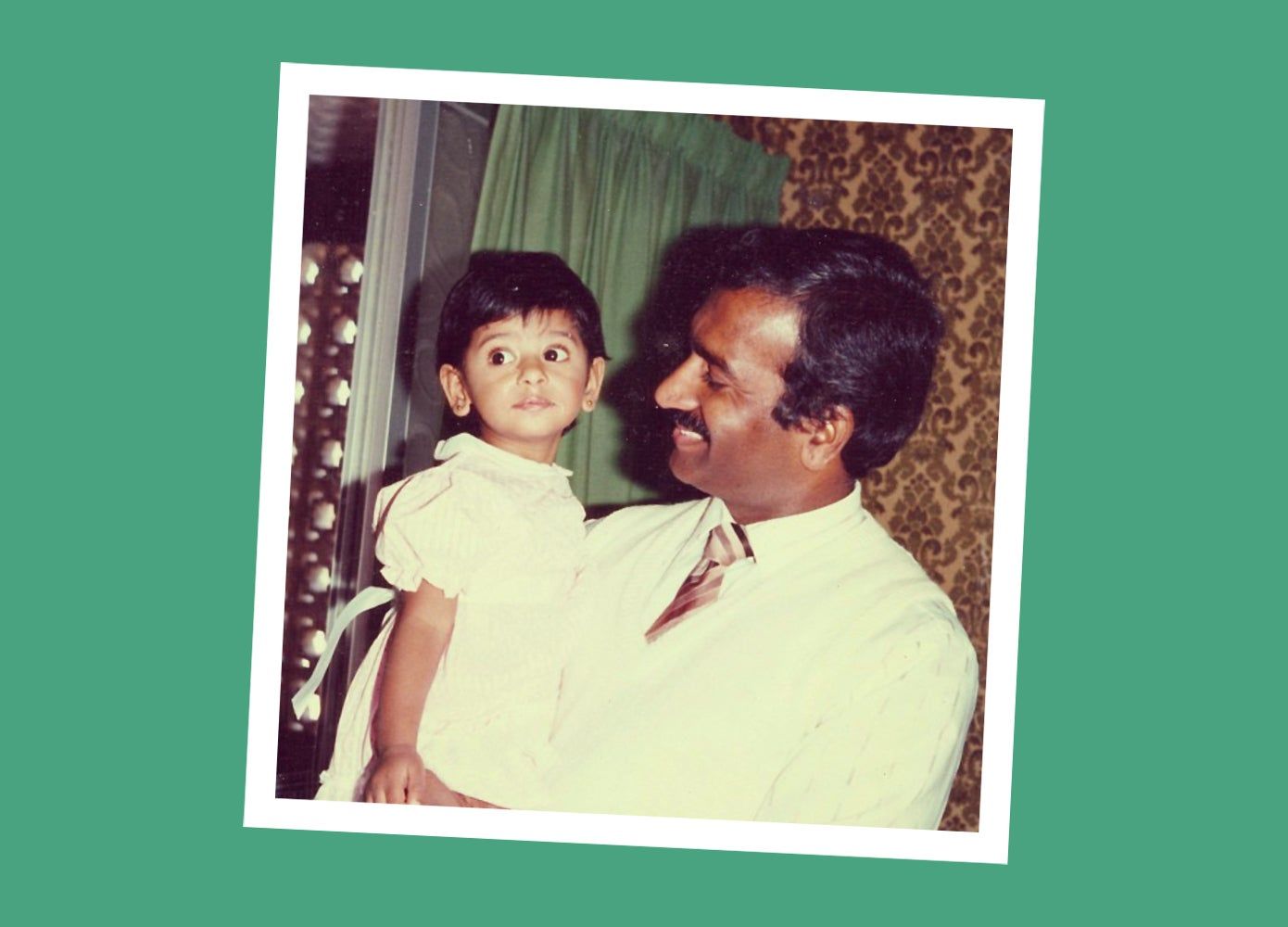 Maisonette team member Tazz Uppin with her father