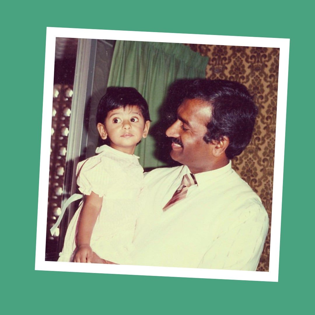 Maisonette team member Tazz Uppin with her father