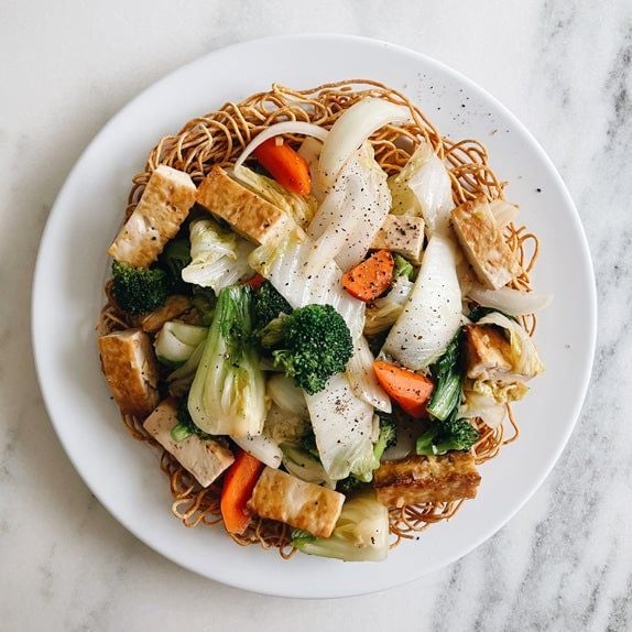 Lunar New Year Crispy Fried Noodles