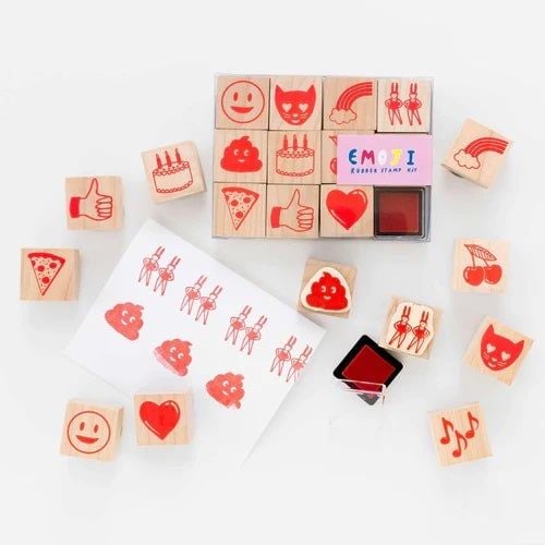 stamps for creating kid-approved custom gift wrap